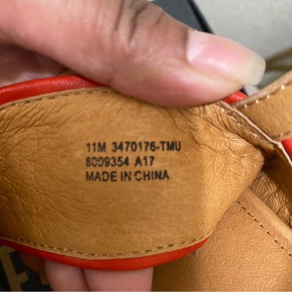 NIB FRYE Women's Amy Woven Block Heel Sandals - Size 11M - Picture 9 of 12